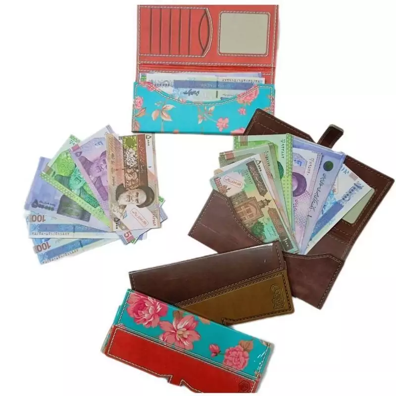 اسكناس آموزشي همراه با كيف پول