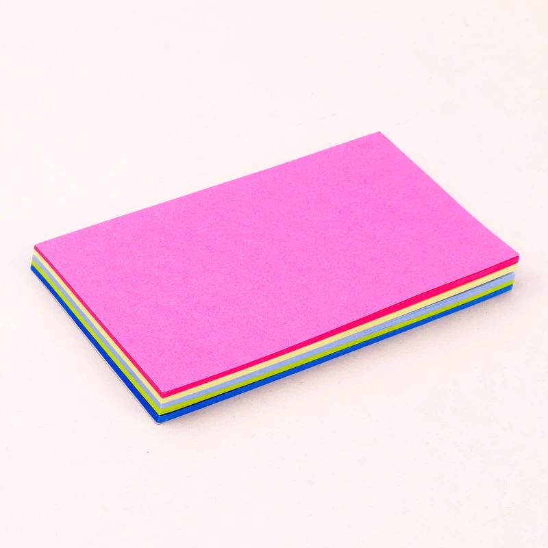 کاغذ یادداشت رنگی چسب دار Sam Stick Note 12.5*7.5cm بسته 100 برگی