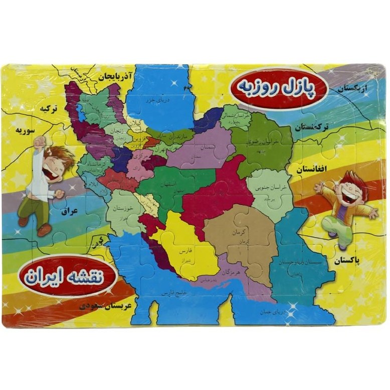 پازل نقشه ایران