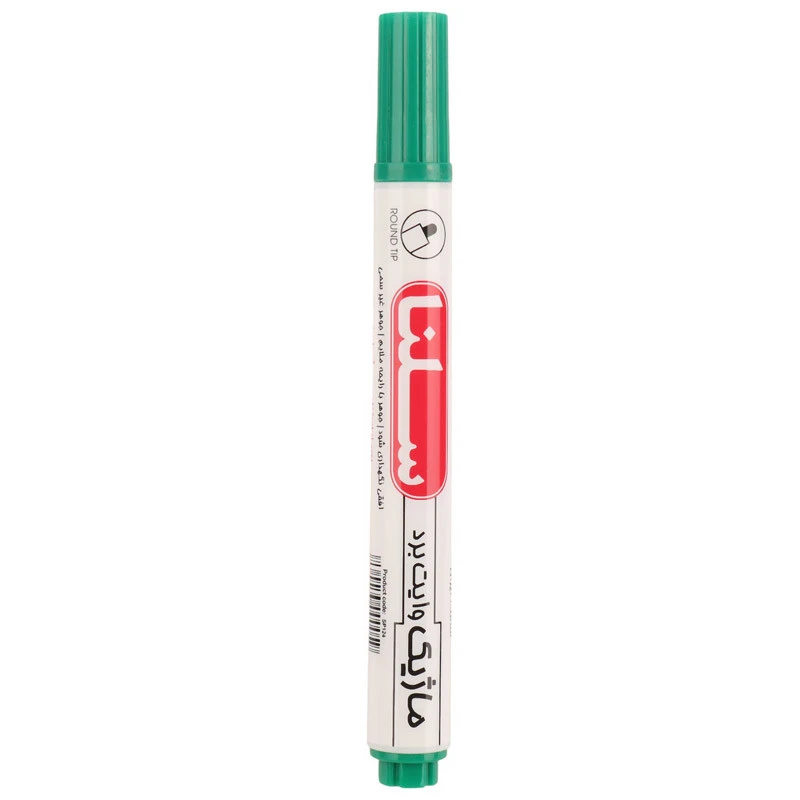 ماژیک وایت برد سبز سلنا نوک گرد PS124